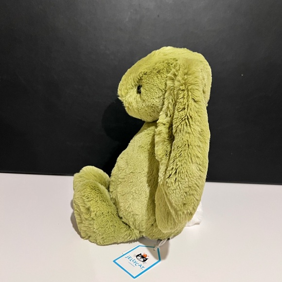 NWT Jellycat RETIRED Bashful Moss Bunny -Rare HTF Authentic FAST SHIPPING! - Picture 5 of 7